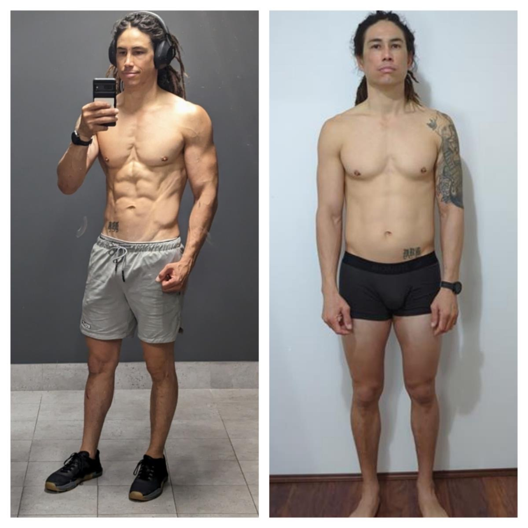 Before and after transformation 1