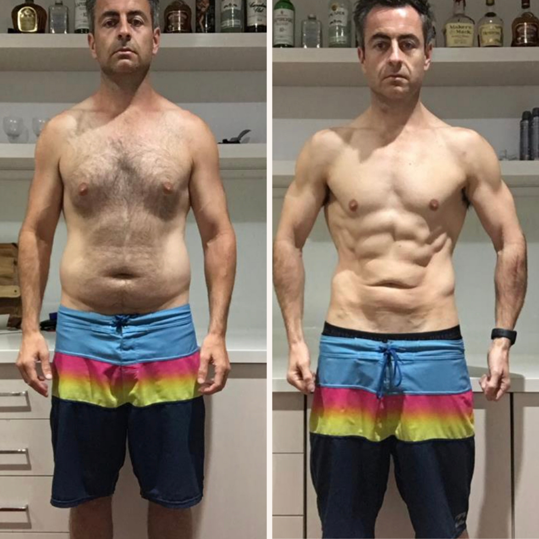 Before and after transformation 5